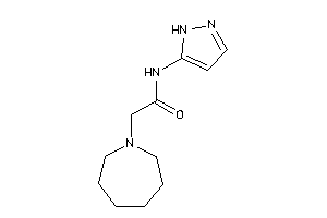 2-(azepan-1-yl)-N-(1H-pyrazol-5-yl)acetamide