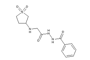 N'-[2-[(1,1-diketothiolan-3-yl)amino]acetyl]benzohydrazide