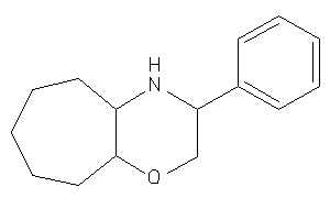 Image of 3-phenyl-2,3,4,4a,5,6,7,8,9,9a-decahydrocyclohepta[b][1,4]oxazine