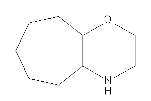 2,3,4,4a,5,6,7,8,9,9a-decahydrocyclohepta[b][1,4]oxazine