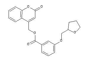 Image of 3-(tetrahydrofurfuryloxy)benzoic Acid (2-ketochromen-4-yl)methyl Ester