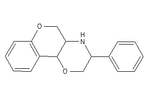 3-phenyl-2,3,4,4a,5,10b-hexahydrochromeno[4,3-b][1,4]oxazine