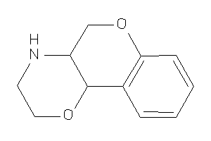 2,3,4,4a,5,10b-hexahydrochromeno[4,3-b][1,4]oxazine