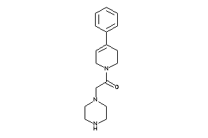 1-(4-phenyl-3,6-dihydro-2H-pyridin-1-yl)-2-piperazino-ethanone