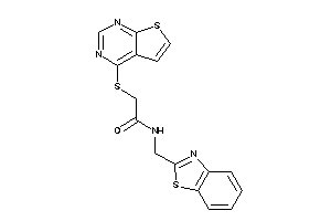 N-(1,3-benzothiazol-2-ylmethyl)-2-(thieno[2,3-d]pyrimidin-4-ylthio)acetamide