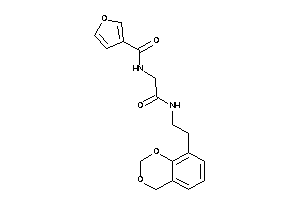 N-[2-[2-(4H-1,3-benzodioxin-8-yl)ethylamino]-2-keto-ethyl]-3-furamide