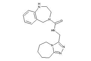 N-(6,7,8,9-tetrahydro-5H-[1,2,4]triazolo[4,3-a]azepin-3-ylmethyl)-1,2,3,5-tetrahydro-1,4-benzodiazepine-4-carboxamide