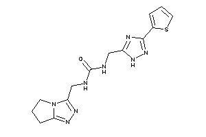 1-(6,7-dihydro-5H-pyrrolo[2,1-c][1,2,4]triazol-3-ylmethyl)-3-[[3-(2-thienyl)-1H-1,2,4-triazol-5-yl]methyl]urea