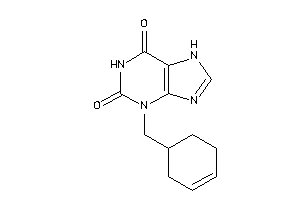 3-(cyclohex-3-en-1-ylmethyl)-7H-purine-2,6-quinone