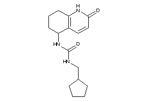 1-(cyclopentylmethyl)-3-(2-keto-5,6,7,8-tetrahydro-1H-quinolin-5-yl)urea