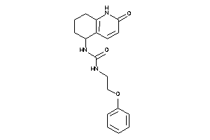 1-(2-keto-5,6,7,8-tetrahydro-1H-quinolin-5-yl)-3-(2-phenoxyethyl)urea