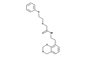 N-[2-(4H-1,3-benzodioxin-8-yl)ethyl]-2-(2-phenoxyethoxy)acetamide