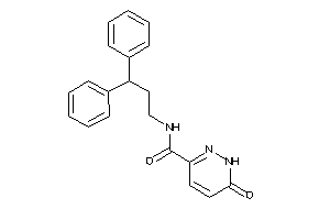 N-(3,3-diphenylpropyl)-6-keto-1H-pyridazine-3-carboxamide
