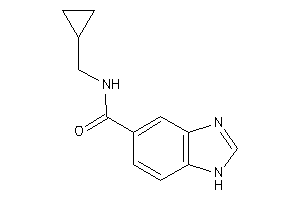 N-(cyclopropylmethyl)-1H-benzimidazole-5-carboxamide