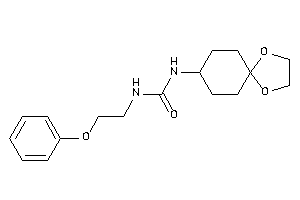 1-(1,4-dioxaspiro[4.5]decan-8-yl)-3-(2-phenoxyethyl)urea