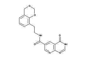 N-[2-(4H-1,3-benzodioxin-8-yl)ethyl]-4-keto-3H-pyrido[2,3-d]pyrimidine-6-carboxamide