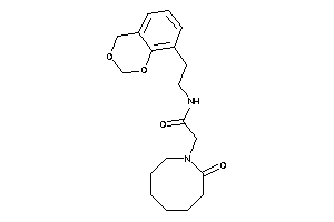 Image of N-[2-(4H-1,3-benzodioxin-8-yl)ethyl]-2-(2-ketoazocan-1-yl)acetamide