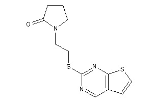 1-[2-(thieno[2,3-d]pyrimidin-2-ylthio)ethyl]-2-pyrrolidone