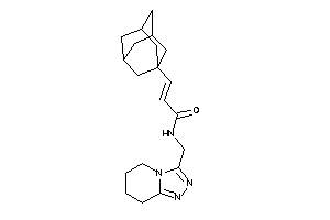 3-(1-adamantyl)-N-(5,6,7,8-tetrahydro-[1,2,4]triazolo[4,3-a]pyridin-3-ylmethyl)acrylamide