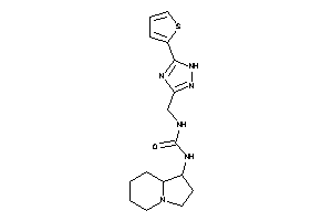 1-indolizidin-1-yl-3-[[5-(2-thienyl)-1H-1,2,4-triazol-3-yl]methyl]urea