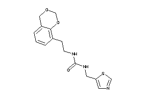 1-[2-(4H-1,3-benzodioxin-8-yl)ethyl]-3-(thiazol-5-ylmethyl)urea