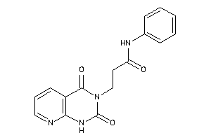 3-(2,4-diketo-1H-pyrido[2,3-d]pyrimidin-3-yl)-N-phenyl-propionamide