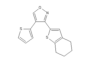 3-(4,5,6,7-tetrahydrobenzothiophen-2-yl)-4-(2-thienyl)isoxazole