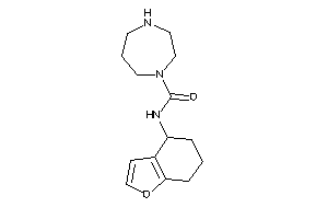 N-(4,5,6,7-tetrahydrobenzofuran-4-yl)-1,4-diazepane-1-carboxamide