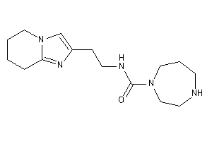 N-[2-(5,6,7,8-tetrahydroimidazo[1,2-a]pyridin-2-yl)ethyl]-1,4-diazepane-1-carboxamide