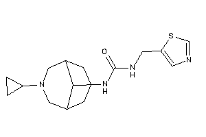 1-(7-cyclopropyl-7-azabicyclo[3.3.1]nonan-9-yl)-3-(thiazol-5-ylmethyl)urea