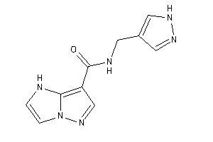 N-(1H-pyrazol-4-ylmethyl)-1H-pyrazolo[1,5-a]imidazole-7-carboxamide