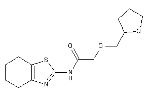 N-(4,5,6,7-tetrahydro-1,3-benzothiazol-2-yl)-2-(tetrahydrofurfuryloxy)acetamide