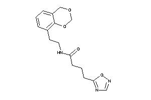 N-[2-(4H-1,3-benzodioxin-8-yl)ethyl]-4-(1,2,4-oxadiazol-5-yl)butyramide