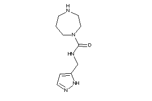 N-(1H-pyrazol-5-ylmethyl)-1,4-diazepane-1-carboxamide