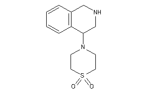 4-(1,2,3,4-tetrahydroisoquinolin-4-yl)-1,4-thiazinane 1,1-dioxide