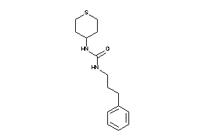 1-(3-phenylpropyl)-3-tetrahydrothiopyran-4-yl-urea