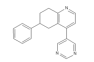 Image of 6-phenyl-4-(5-pyrimidyl)-5,6,7,8-tetrahydroquinoline