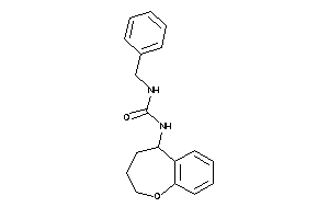 1-benzyl-3-(2,3,4,5-tetrahydro-1-benzoxepin-5-yl)urea