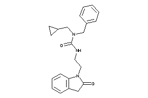 1-benzyl-1-(cyclopropylmethyl)-3-[2-(2-ketoindolin-1-yl)ethyl]urea