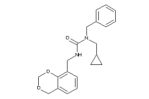 3-(4H-1,3-benzodioxin-8-ylmethyl)-1-benzyl-1-(cyclopropylmethyl)urea