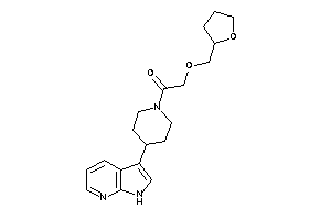 1-[4-(1H-pyrrolo[2,3-b]pyridin-3-yl)piperidino]-2-(tetrahydrofurfuryloxy)ethanone