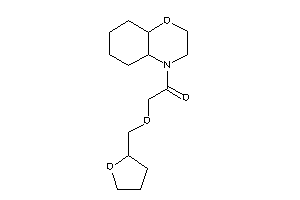 1-(2,3,4a,5,6,7,8,8a-octahydrobenzo[b][1,4]oxazin-4-yl)-2-(tetrahydrofurfuryloxy)ethanone