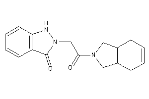 2-[2-(1,3,3a,4,7,7a-hexahydroisoindol-2-yl)-2-keto-ethyl]indazolin-3-one