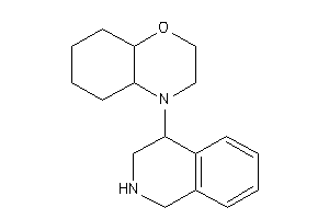 4-(1,2,3,4-tetrahydroisoquinolin-4-yl)-2,3,4a,5,6,7,8,8a-octahydrobenzo[b][1,4]oxazine