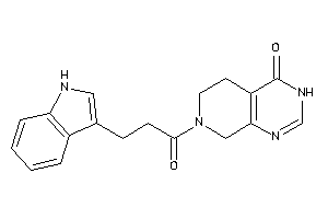 7-[3-(1H-indol-3-yl)propanoyl]-3,5,6,8-tetrahydropyrido[3,4-d]pyrimidin-4-one