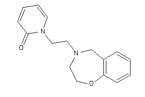 1-[2-(3,5-dihydro-2H-1,4-benzoxazepin-4-yl)ethyl]-2-pyridone