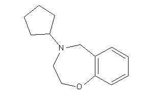 4-cyclopentyl-3,5-dihydro-2H-1,4-benzoxazepine