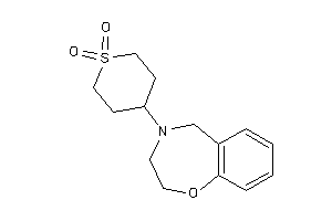 4-(3,5-dihydro-2H-1,4-benzoxazepin-4-yl)thiane 1,1-dioxide