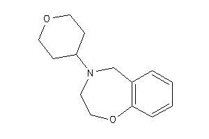 4-tetrahydropyran-4-yl-3,5-dihydro-2H-1,4-benzoxazepine