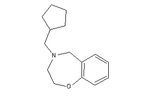 4-(cyclopentylmethyl)-3,5-dihydro-2H-1,4-benzoxazepine